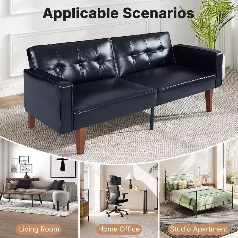 Divano Letto Convertibile con Schienale Regolabile – Multifunzionale