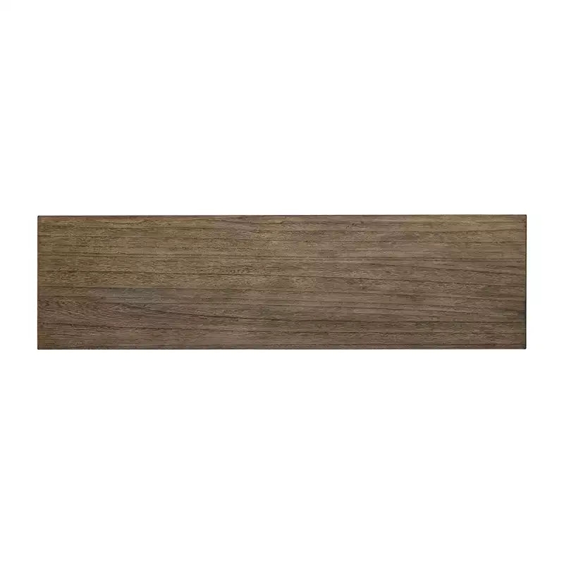 Consolle in legno minimalista, tavolo da ingresso moderno scanalato per soggiorno e ingresso