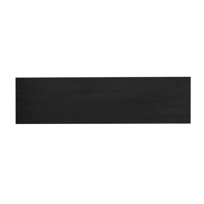 Consolle in legno minimalista, tavolo da ingresso moderno scanalato per soggiorno e ingresso