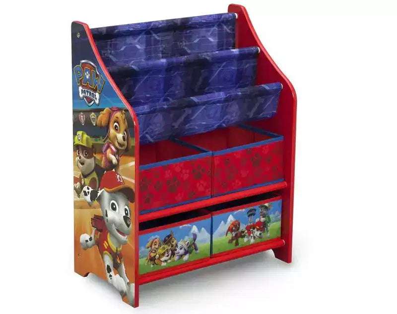 Libreria per Bambini e Organizer Giocattoli con Contenitori