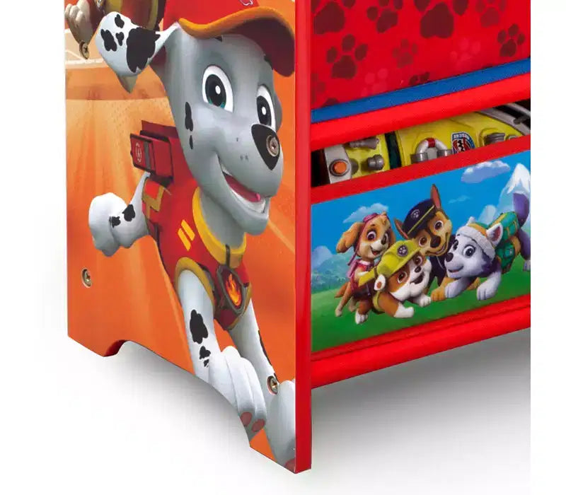 Libreria per Bambini e Organizer Giocattoli con Contenitori