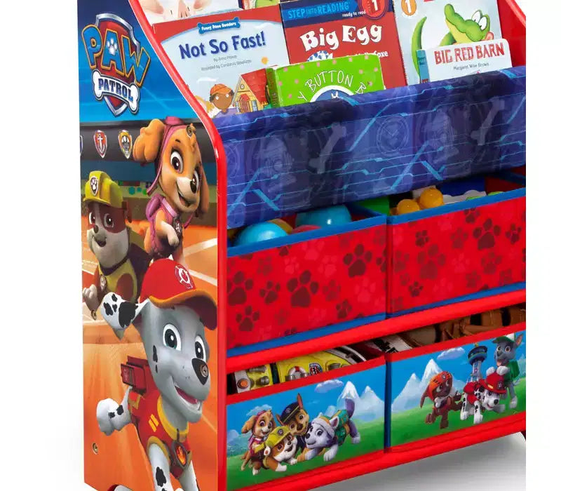 Libreria per Bambini e Organizer Giocattoli con Contenitori