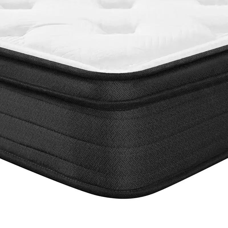 Materasso Ibrido Matrimoniale da 8'' con Memory Foam e Molle Insacchettate – Media Rigidità