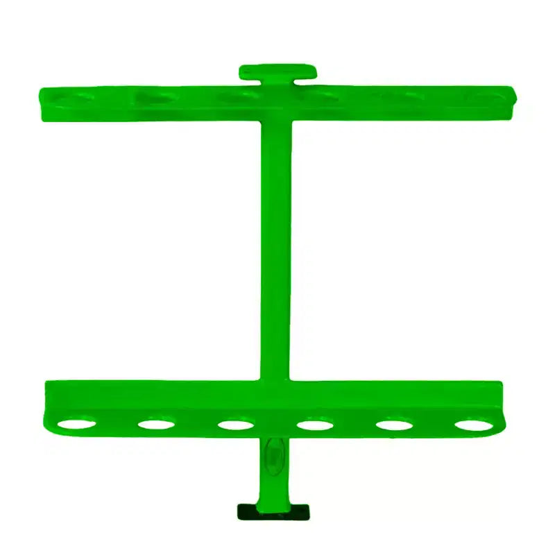 Green Touch Industries Inc Large Steel Hand Tool Rack for Open Trailers, Green