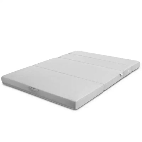 Costway 4'' Queen Size Foam Folding Mattress Sofa Bed Guests Floor Mat Carrying Handles