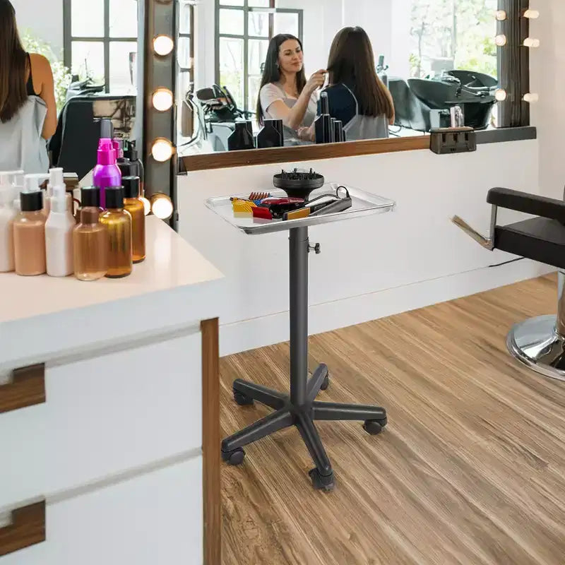 Vassoio Portastrumenti Premium in Alluminio per Saloni e Uso Medico